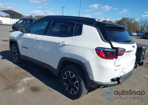 2021 Jeep Compass Trailhawk 4X4 from USA, damaged, VIN 3C4NJDDB2MT572296